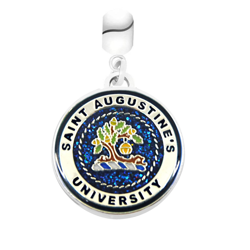 St Augustine's University Seal Charm