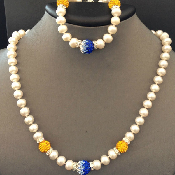Sigma Gamma Rho  Necklace with Fireball ( bracelet not included) 