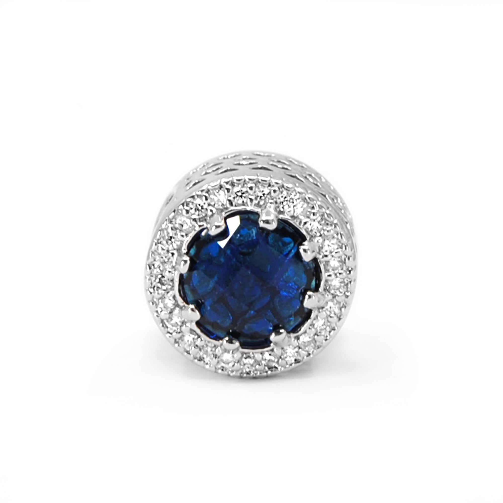 Fancy Blue Radiant Charm - Gratia Pearl