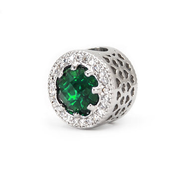 Fancy Green Radiant Charm - Gratia Pearl