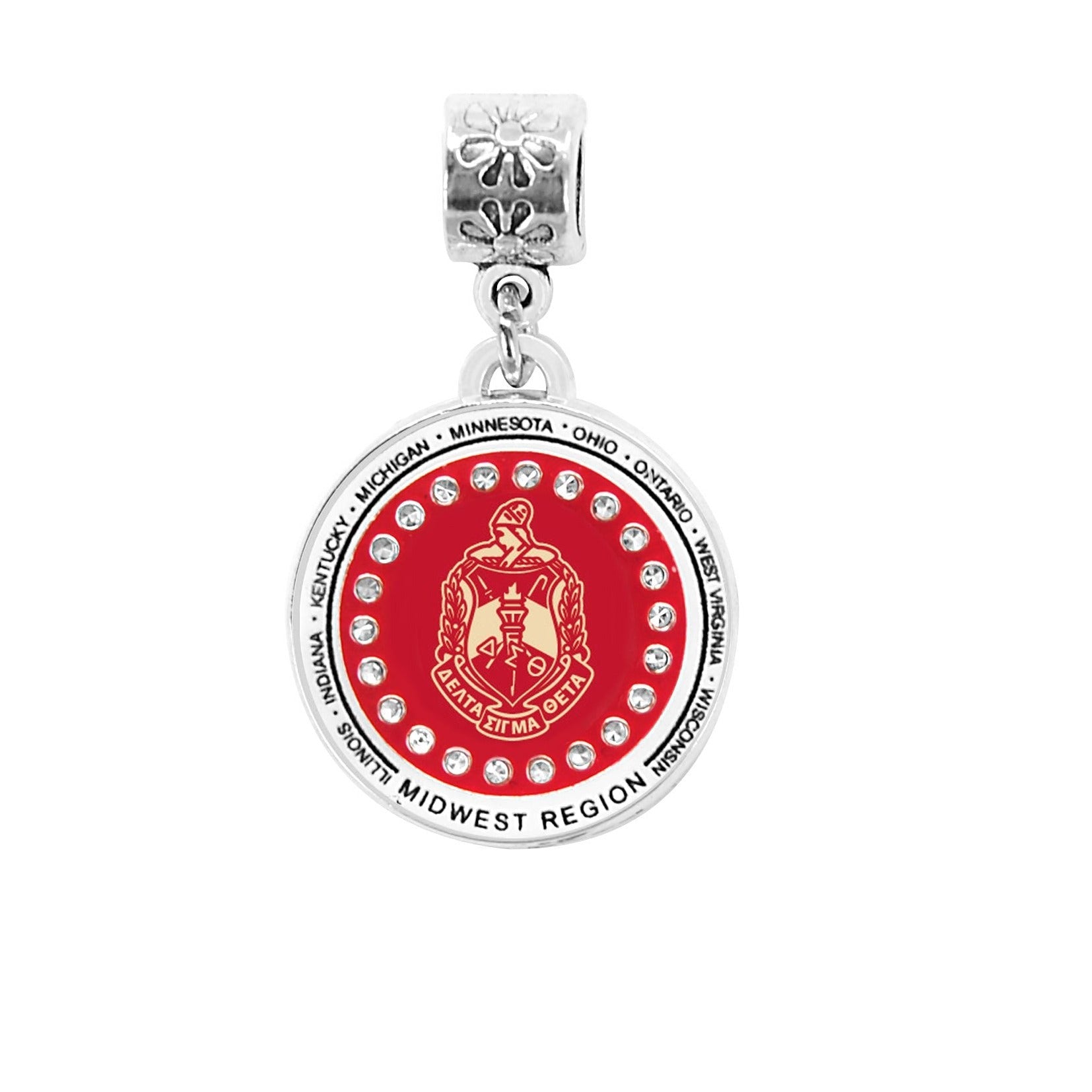 New DST Midwest Region Charm - Gratia Pearl