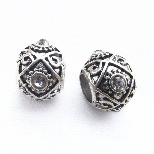 Silver Baroque Charm - Gratia Pearl