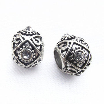 Silver Baroque Charm - Gratia Pearl